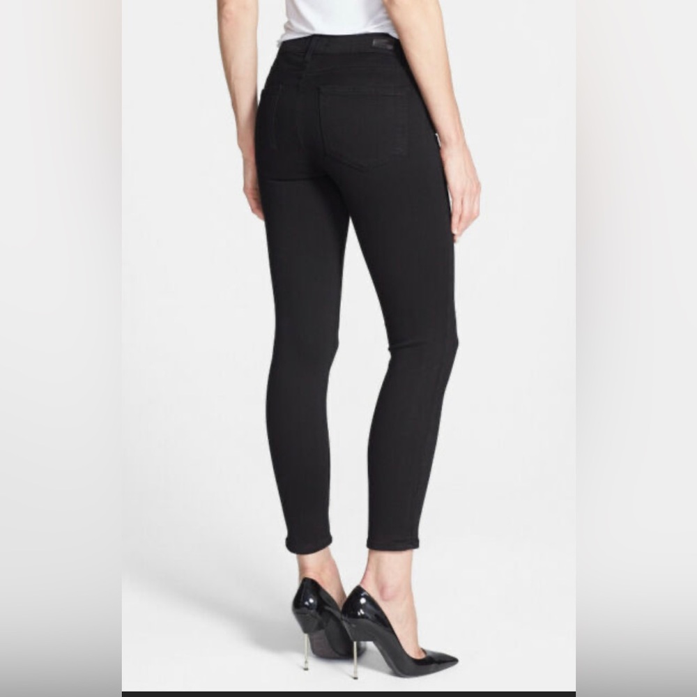 Paige denim black Verdugo Ultra Skinny Sz 29 - Picture 2 of 5